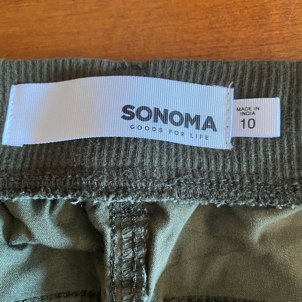 Sonoma from Kohl’s Green Camo Pants Size 10 - Picture 5 of 6